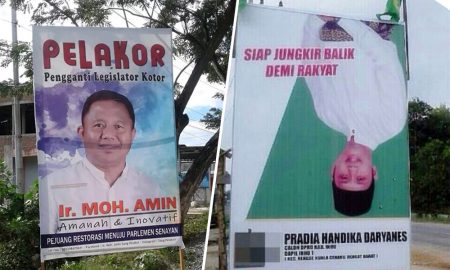 Spanduk Caleg Kocak