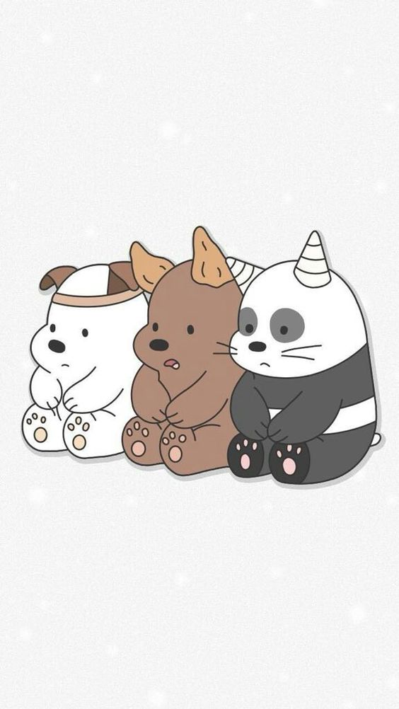 Three Sad Pandas