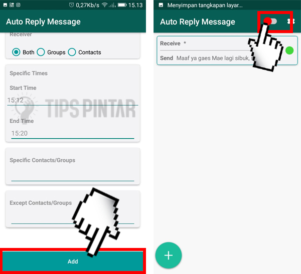 Cara Membalas Pesan WhatsApp Otomatis