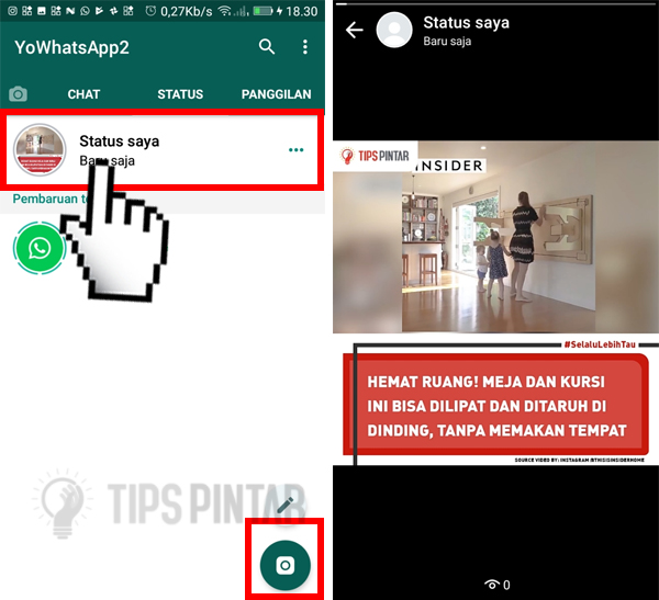 Cara Membuat Video Status WhatsApp Agar Tidak Terpotong