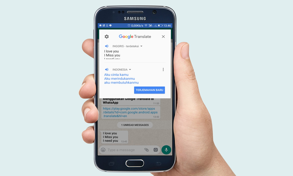 Cara Menggunakan Google Translate di WhatsApp
