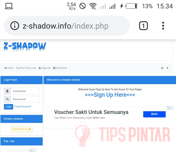 Buka Situs Z-Shadow