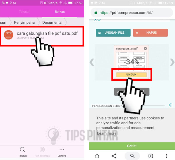 Cara Memperkecil Ukuran PDF Secara Online dan Offline