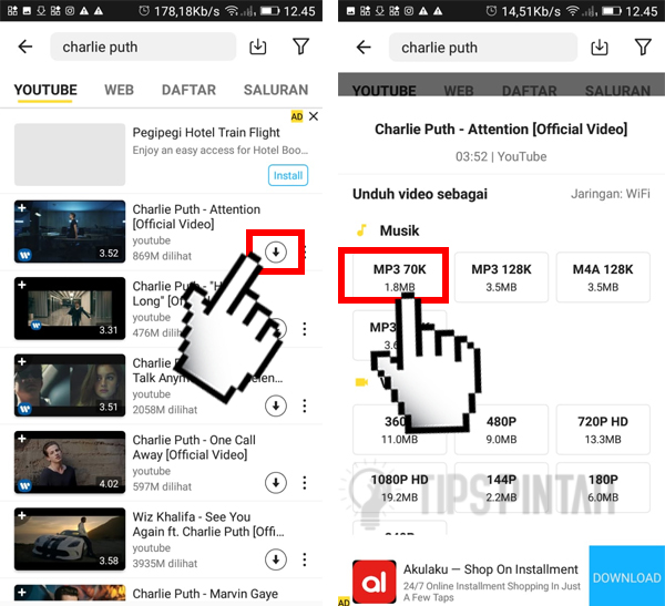 Cara Download Lagu YouTube di Smartphone dan PC