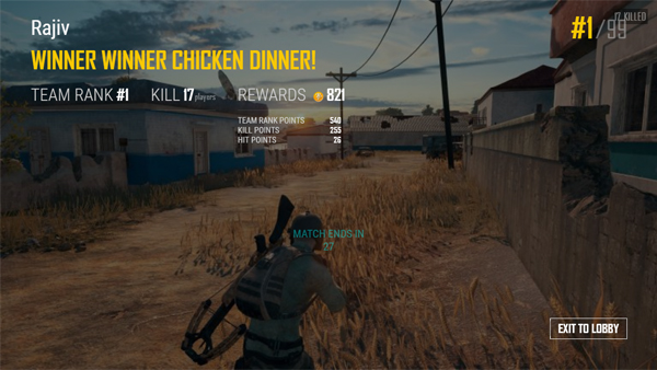 Winner Chicken Dinner