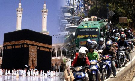 Cara Menentukan Arah Kiblat Saat Mudik
