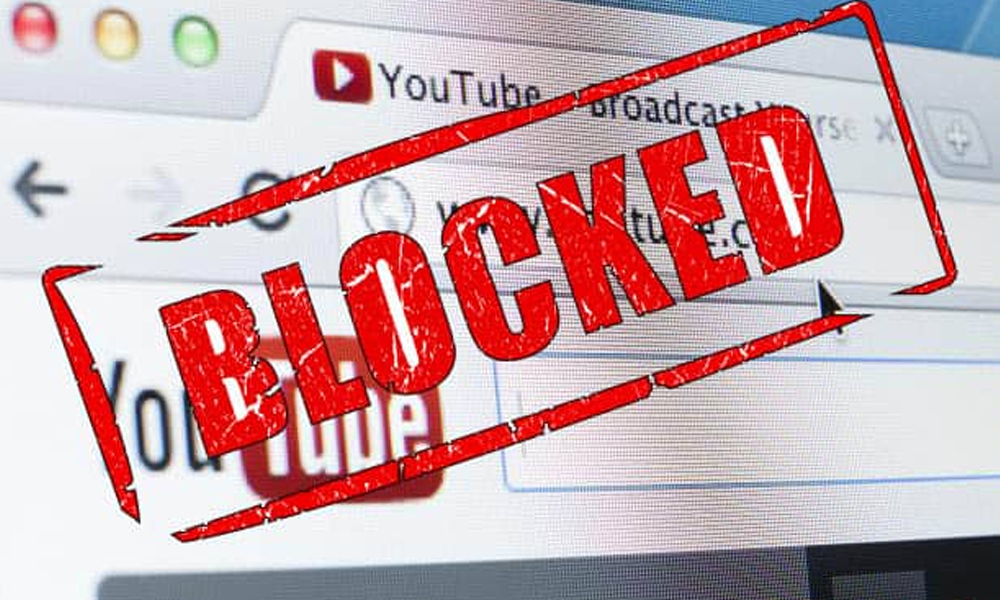 Negara yang Memblokir YouTube