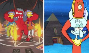 Kartun yang Mengandung Unsur Illuminati