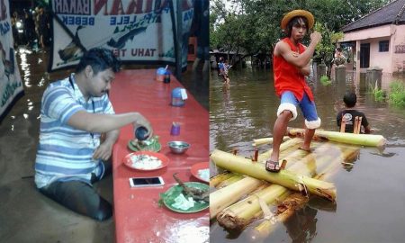 Kelakuan Terabsurd Orang Indonesia Saat Hujan