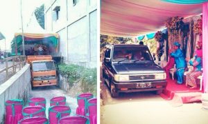 Potret Resepsi Pernikahan Paling Unik