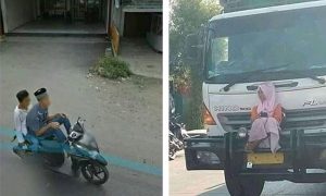 Tingkah Orang Paling Santuy Saat Berkendara