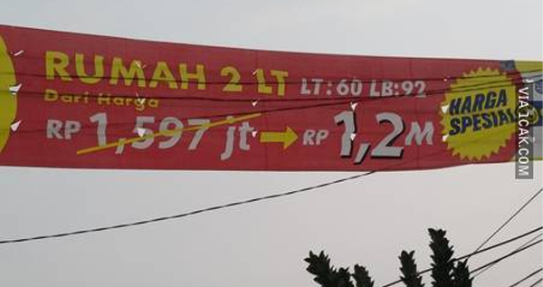 Tulisan Pedagang yang Bikin Kita Jadi Mikir Keras