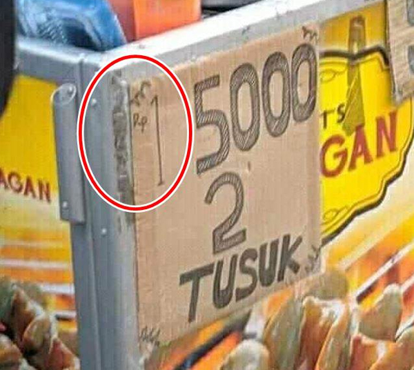 Tulisan Pedagang yang Bikin Kita Jadi Mikir Keras