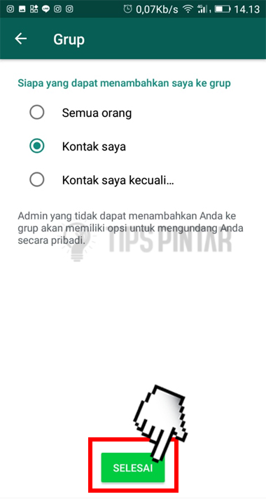 Cara Agar Tidak Otomatis Masuk Grup WhatsApp