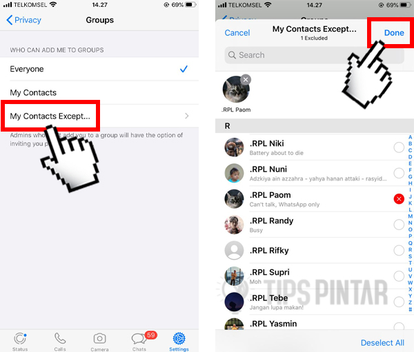 Cara Agar Tidak Otomatis Masuk Grup WhatsApp