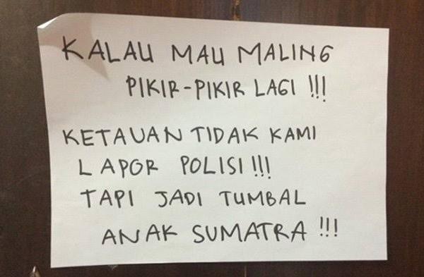 Kumpulan Tulisan Anak Kost