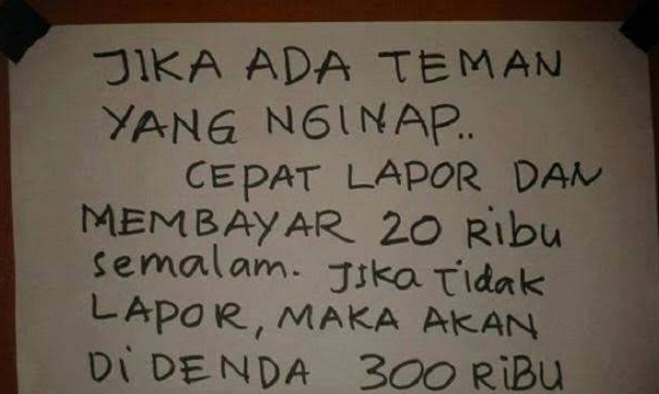 Kumpulan Tulisan Anak Kost