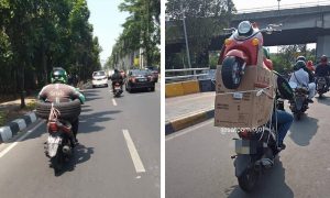 Potret Perjuangan Driver Ojek Online