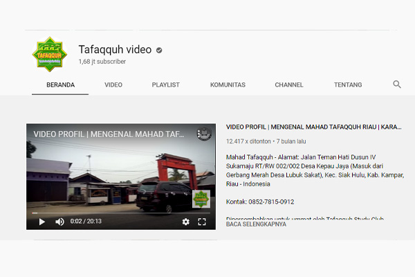 10 Channel YouTube Dakwah Terbaik di Bulan Ramadhan