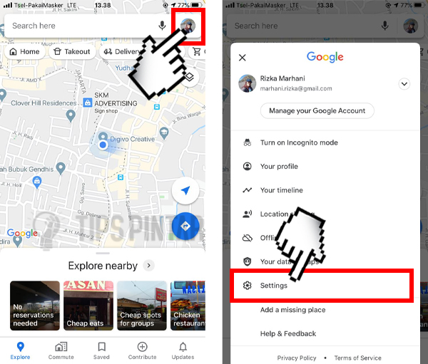 Cara Memutar Lagu Spotify di Google Maps