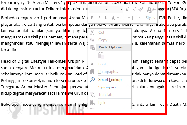 Cara Mengunci File Microsoft Word