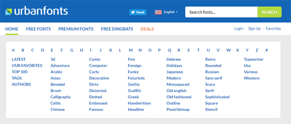 Situs Download Font Terlengkap