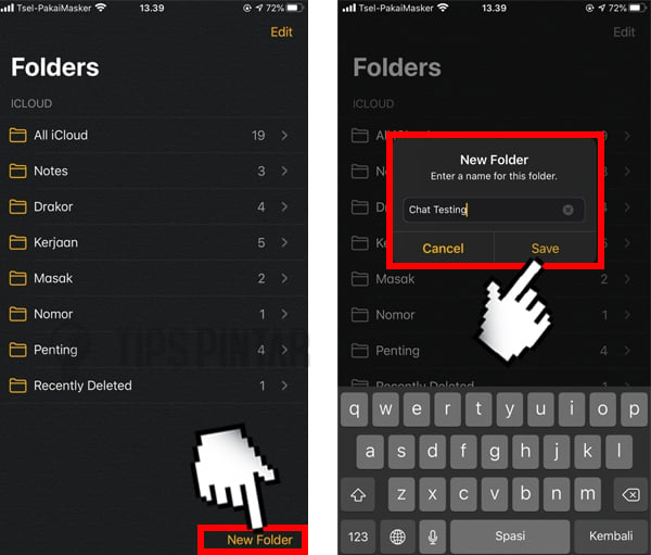 Trik Chattingan Lewat Noted di iPhone