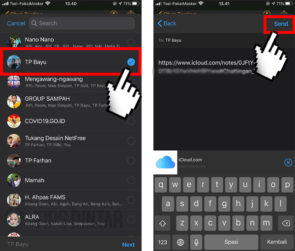 Trik Chattingan Lewat Noted di iPhone