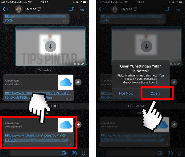 Trik Chattingan Lewat Noted di iPhone