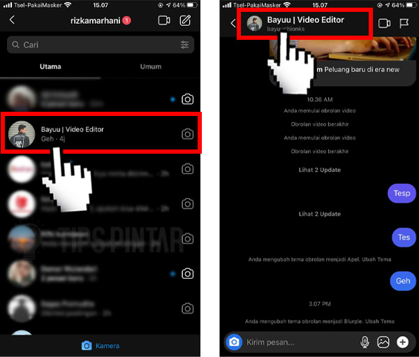 Aplikasi edit chat instagram
