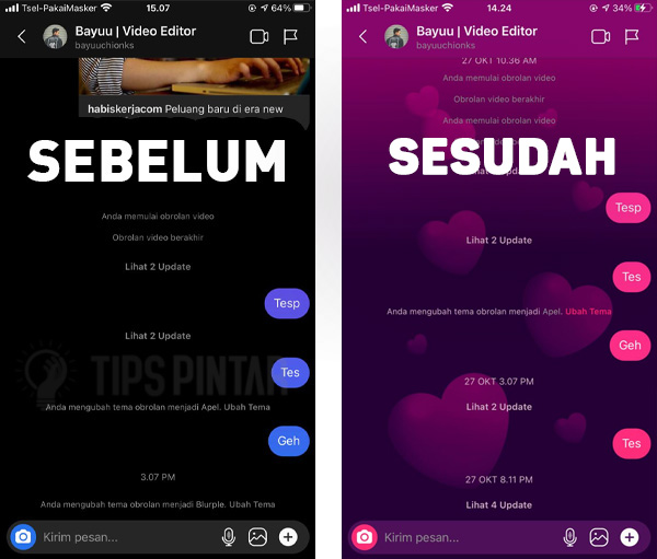 Cara Mengganti Wallpaper DM di Instagram