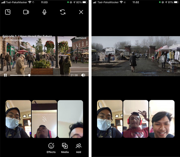 Cara Nonton Bareng Film di Instagram
