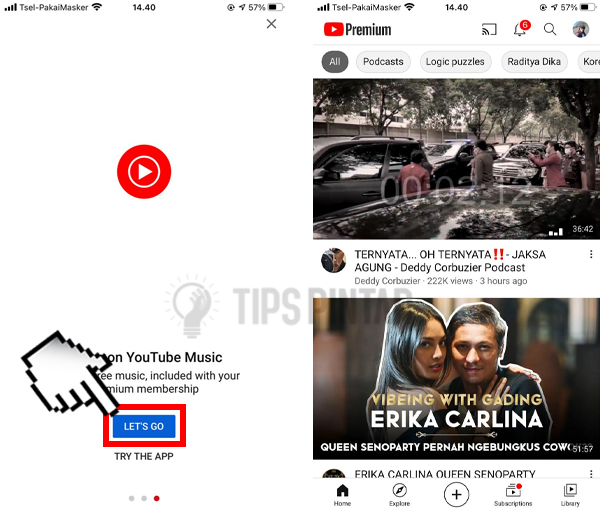 Cara Mengaktifkan YouTube Premium