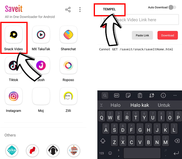 Cara Download Snack Video Tanpa Watermark di Android