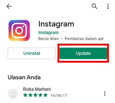 Cara Memunculkan Tombol Repost Story Instagram