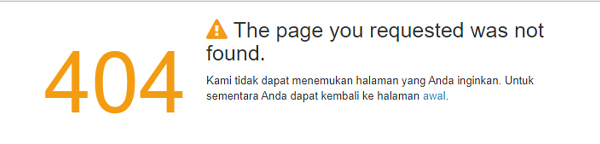 Kode Error Internet
