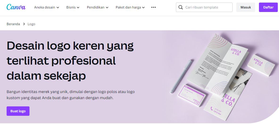 Situs Membuat Logo Online
