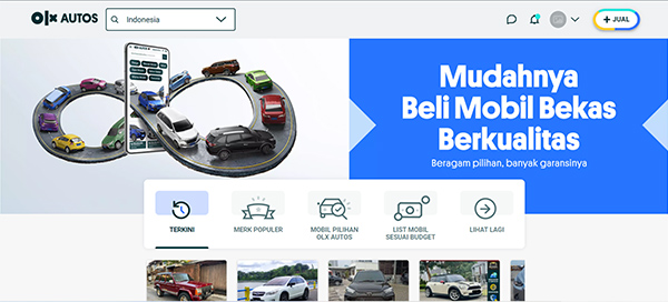 Aplikasi Jual Beli Mobil Olx