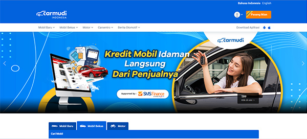 Aplikasi Jual Beli Mobil Carmudi