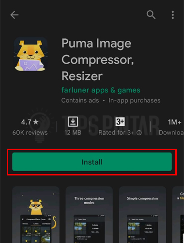 Install Puma Image Compressor
