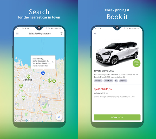 Aplikasi Sewa Mobil Online