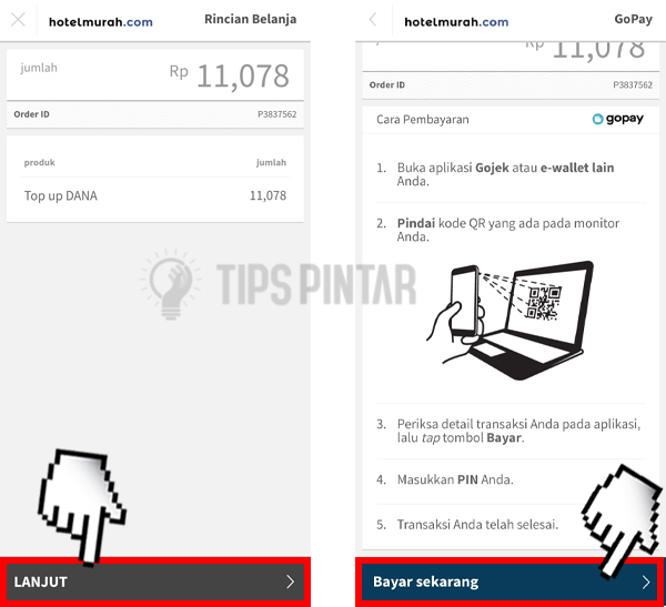 Cara Transfer ShopeePay ke GoPay