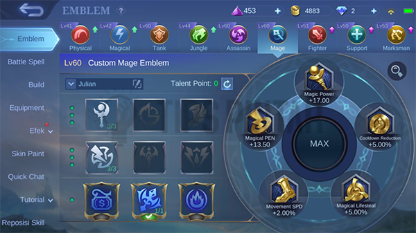 Custom Mage Emblem Julian