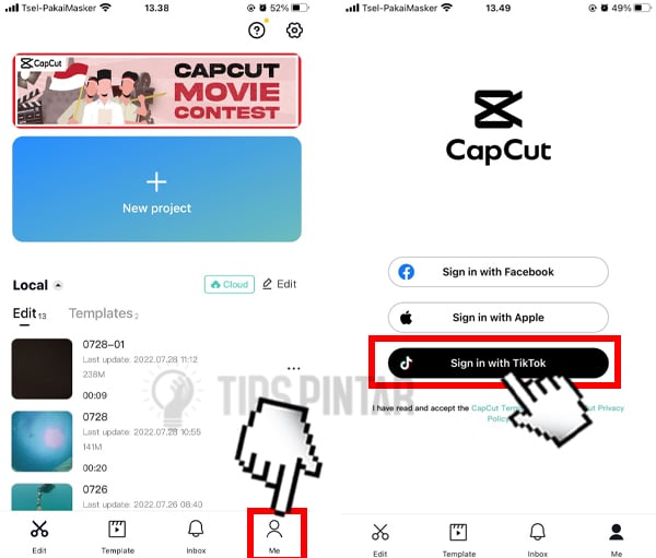 Cara Download Video Template CapCut Tanpa Watermarkark