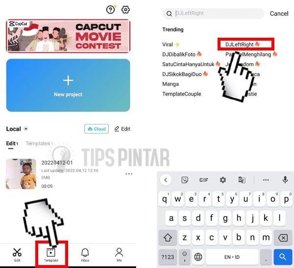 Cara Download Video Template CapCut Tanpa Watermark
