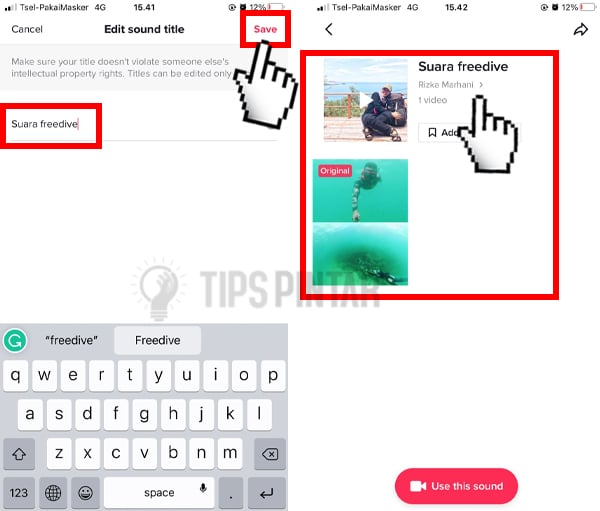 Cara Membuat Sound di TikTok