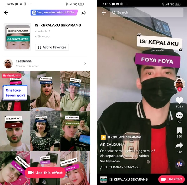 Filter TikTok Terbaru