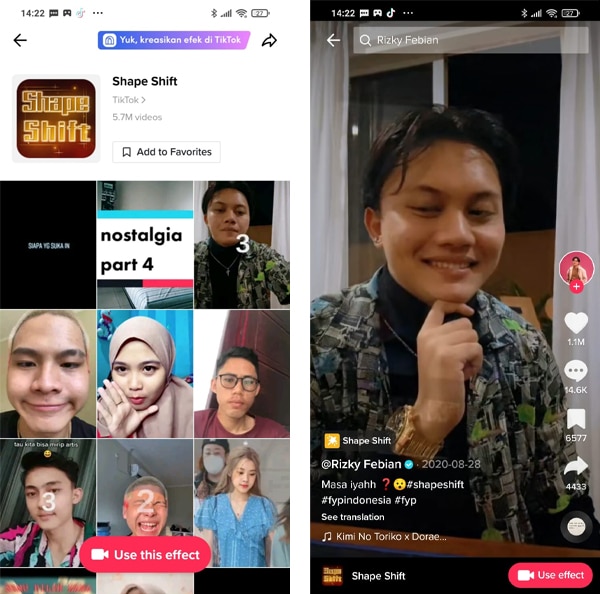 Filter TikTok Terbaru