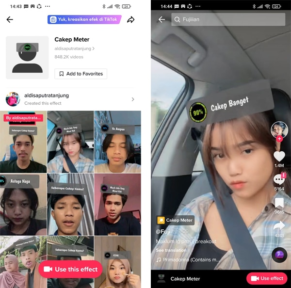 Filter TikTok Terbaru
