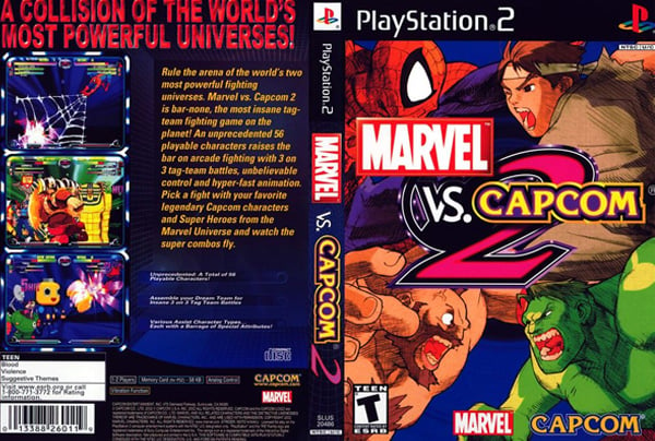 Marvel vs Capcom 2 New Age of Heroes